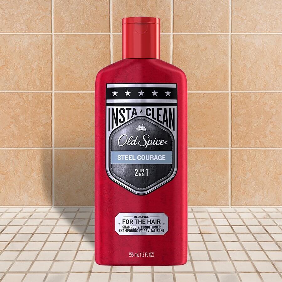 STEEL COURAGE 2 IN 1 SHAMPOO AND CONDITIONER
